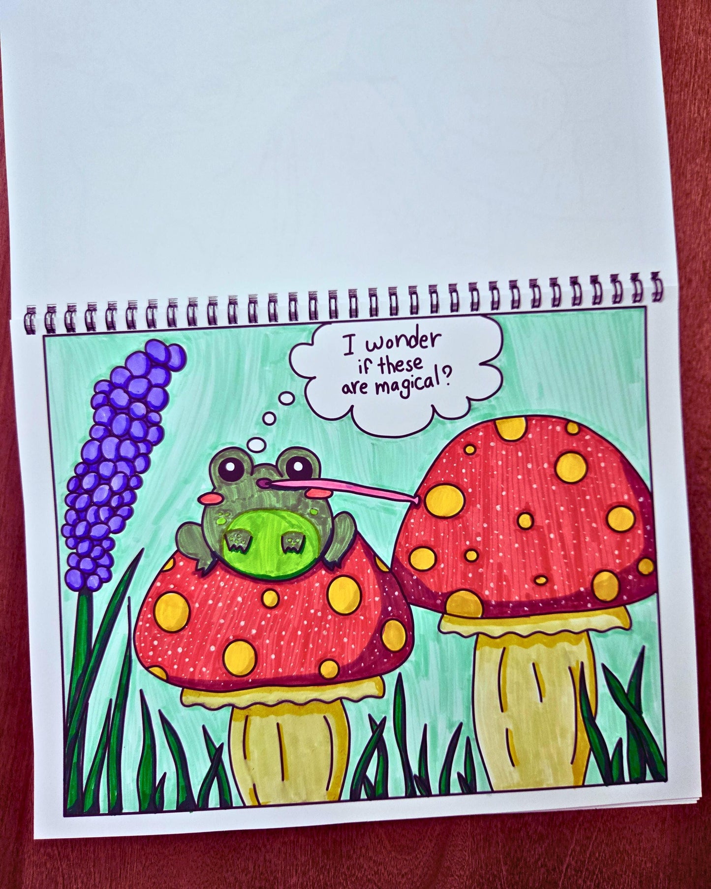 Queer Witchy Frog Coloring Book: Stoaggie's Magical Adventures