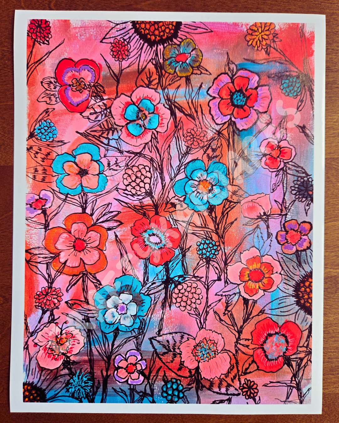 A Study in Limerence — Full Art Print Set (4 Prints) | Floral Wall Art Collection | 5x7 Matte or 8.5x11 Glossy
