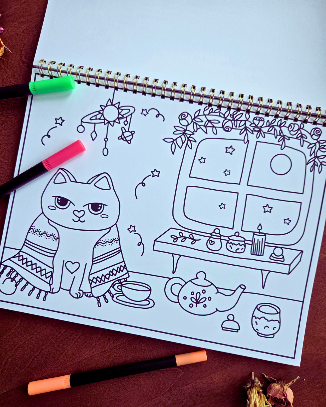 The WitchyVisor Colouring Book: Magical Cozy Chaos